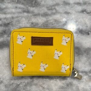 Yellow Pikachu Wallet